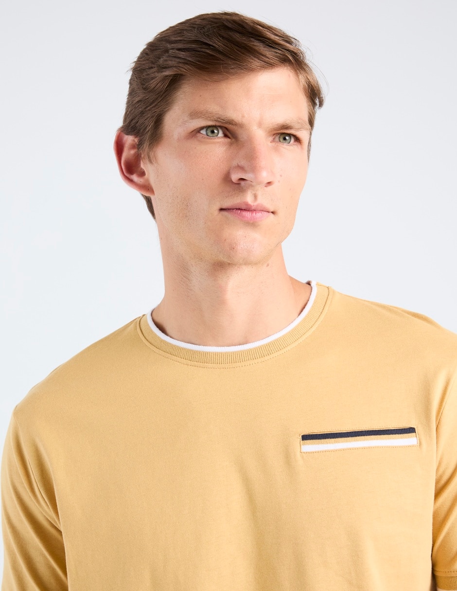 Playera cuello redondo para hombre 4