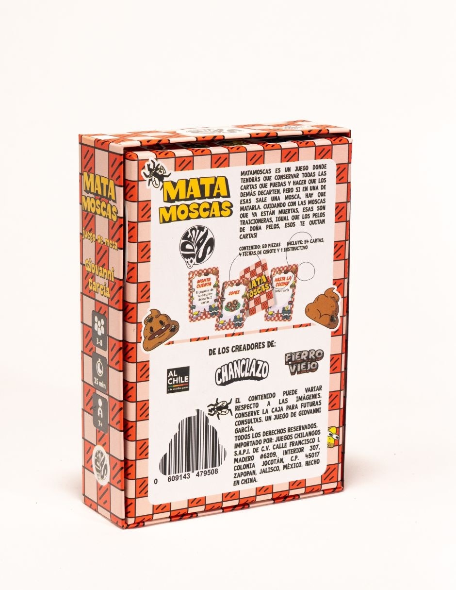 Matamoscas juego de mesa de reflejos 8