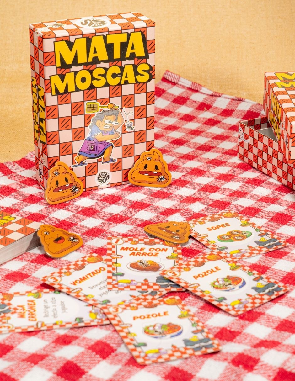 Matamoscas juego de mesa de reflejos 6