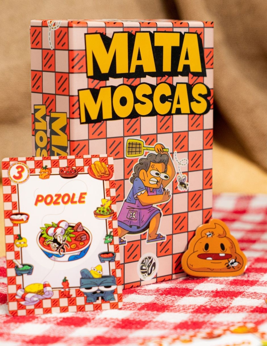 Matamoscas juego de mesa de reflejos 7