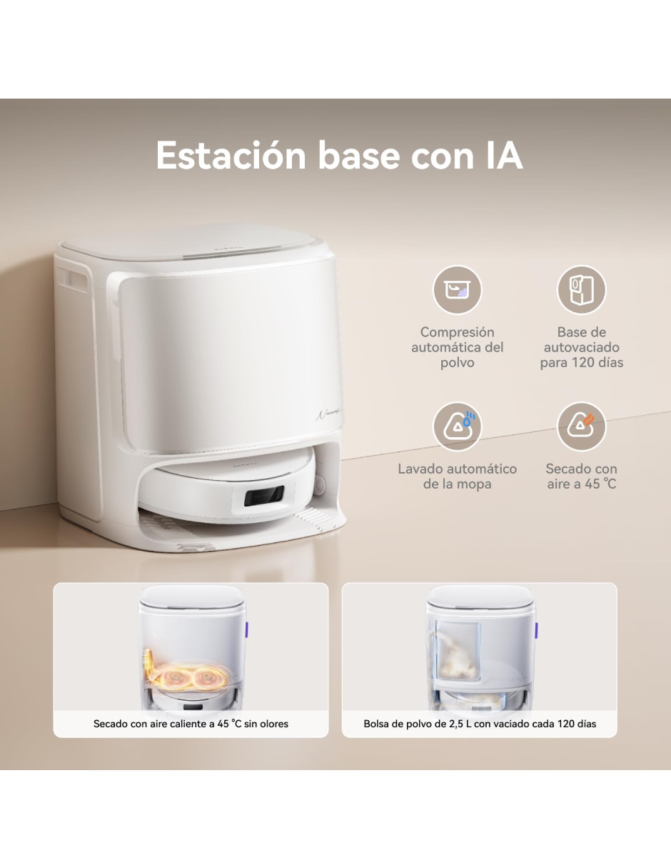 Aspiradora robot Narwal Freo X10 PRO 2.5 litros