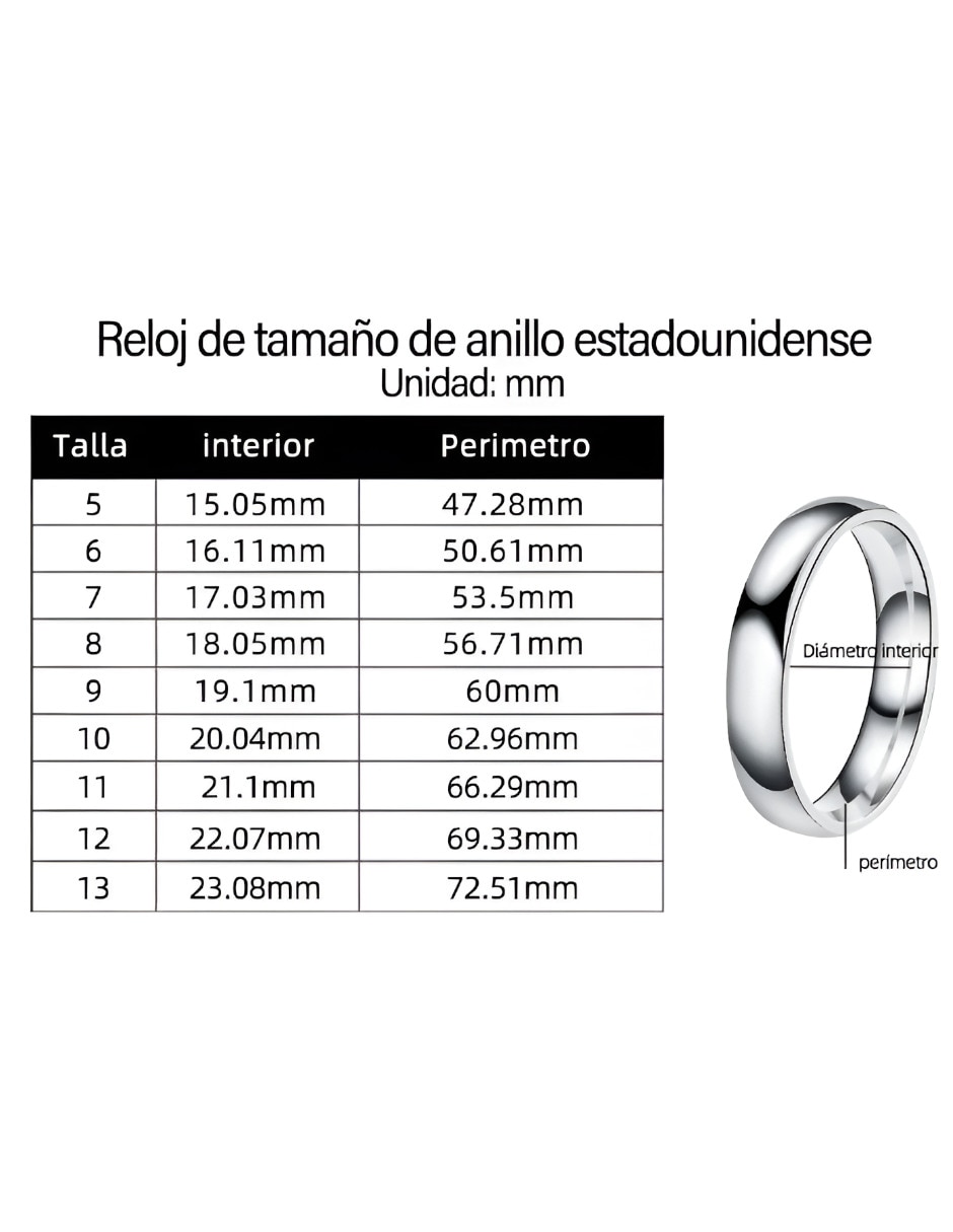 Anillo redondo brillante 5