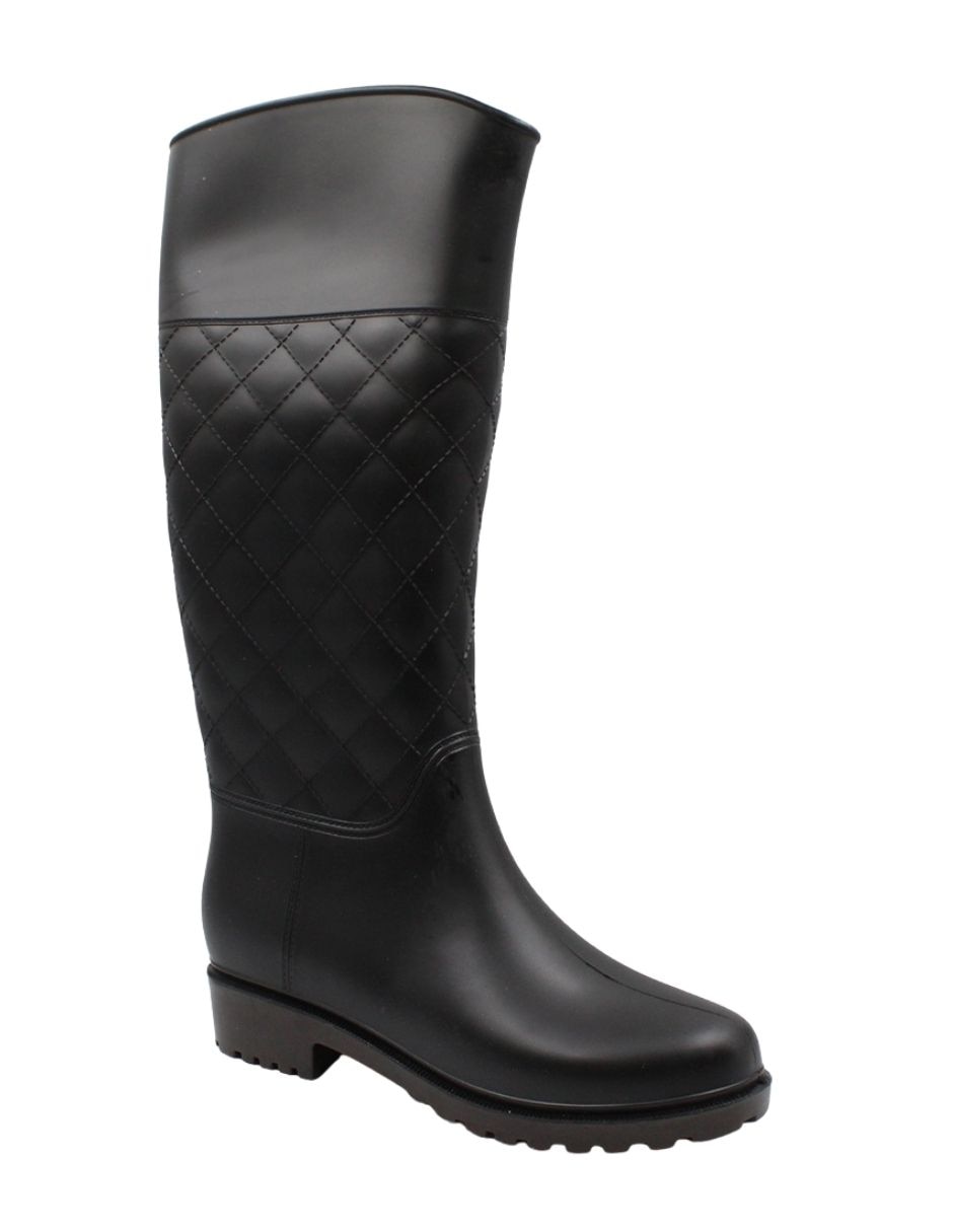 Bota para lluvia abajo de la rodilla Senties para mujer