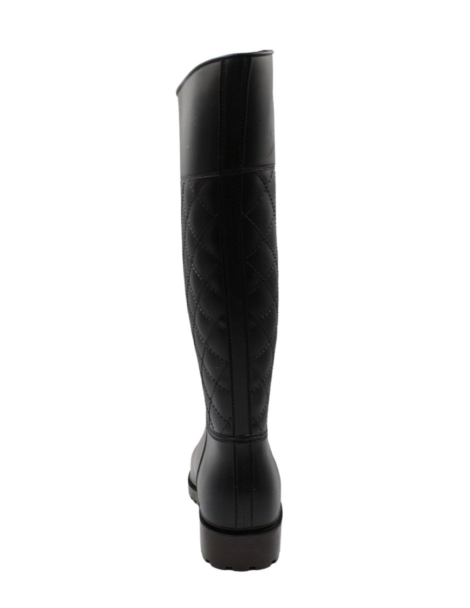 Bota para lluvia abajo de la rodilla Senties para mujer