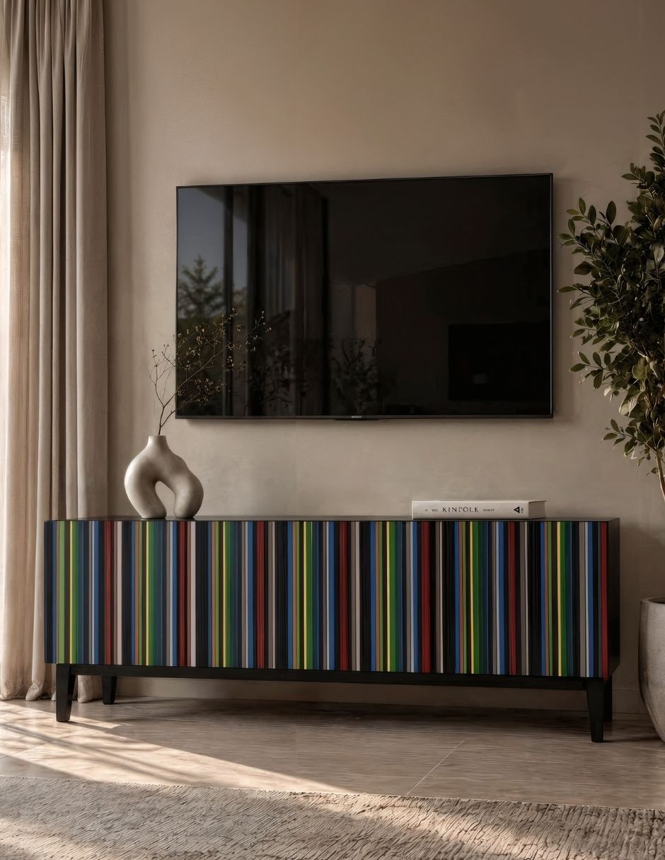 Mueble de tv brugge tv de madera 5