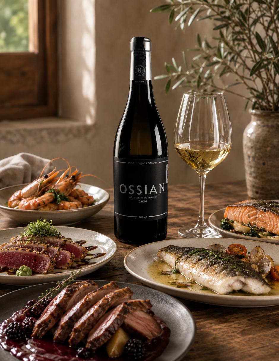 Vino blanco verdejo Ossian España 750 ml