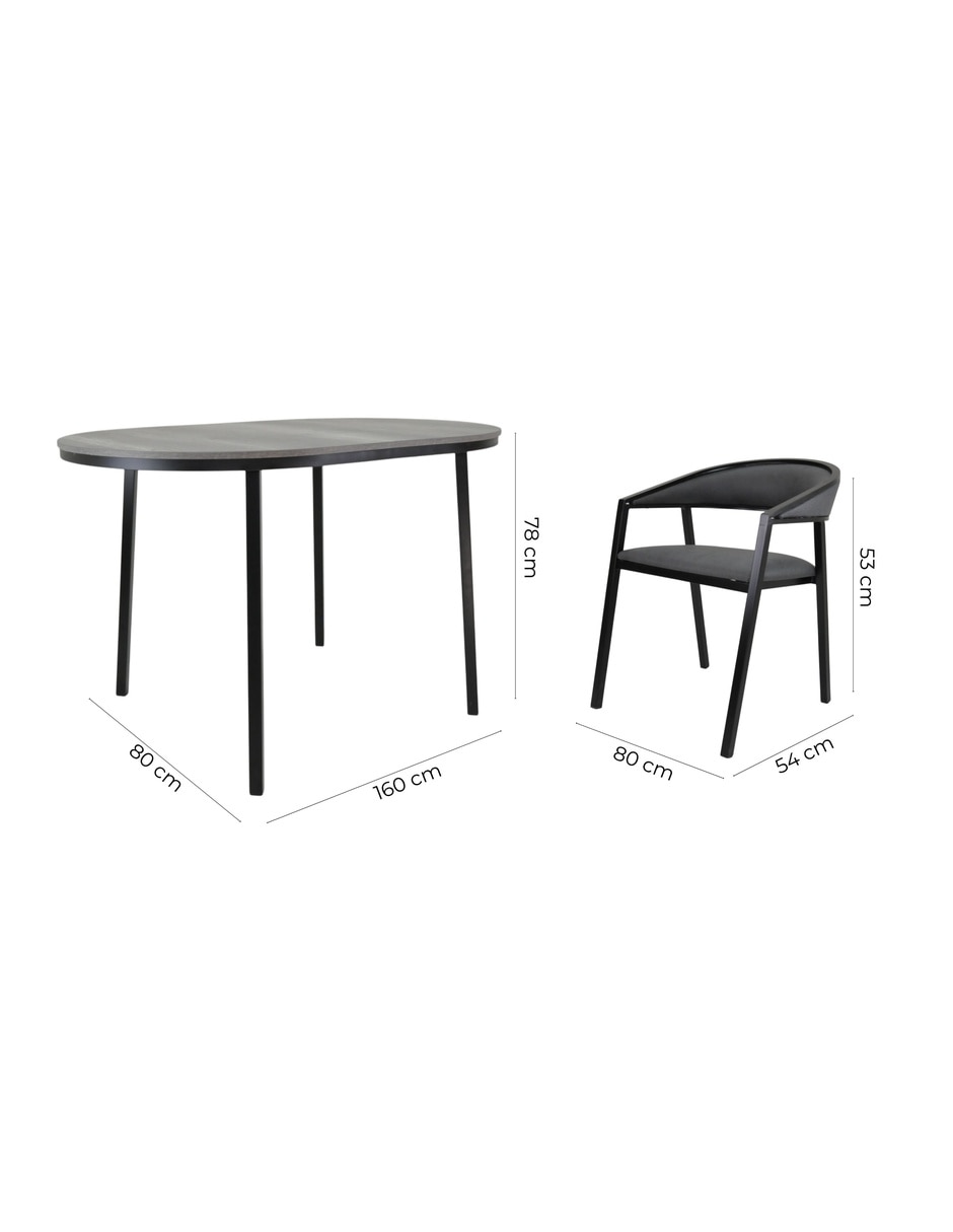 Comedor Camila Sochic para 6 personas