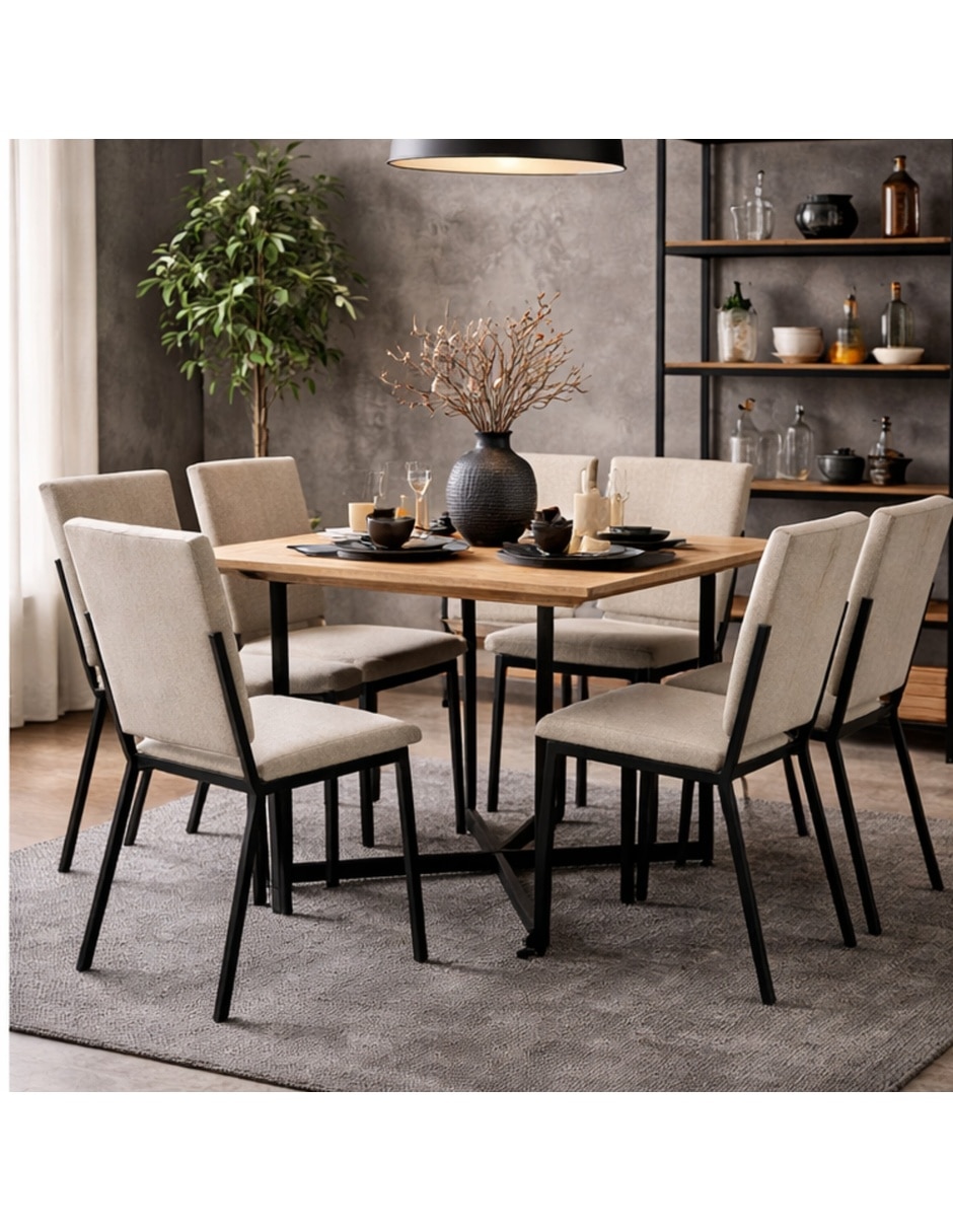 Comedor luxen Sochic para 6 personas