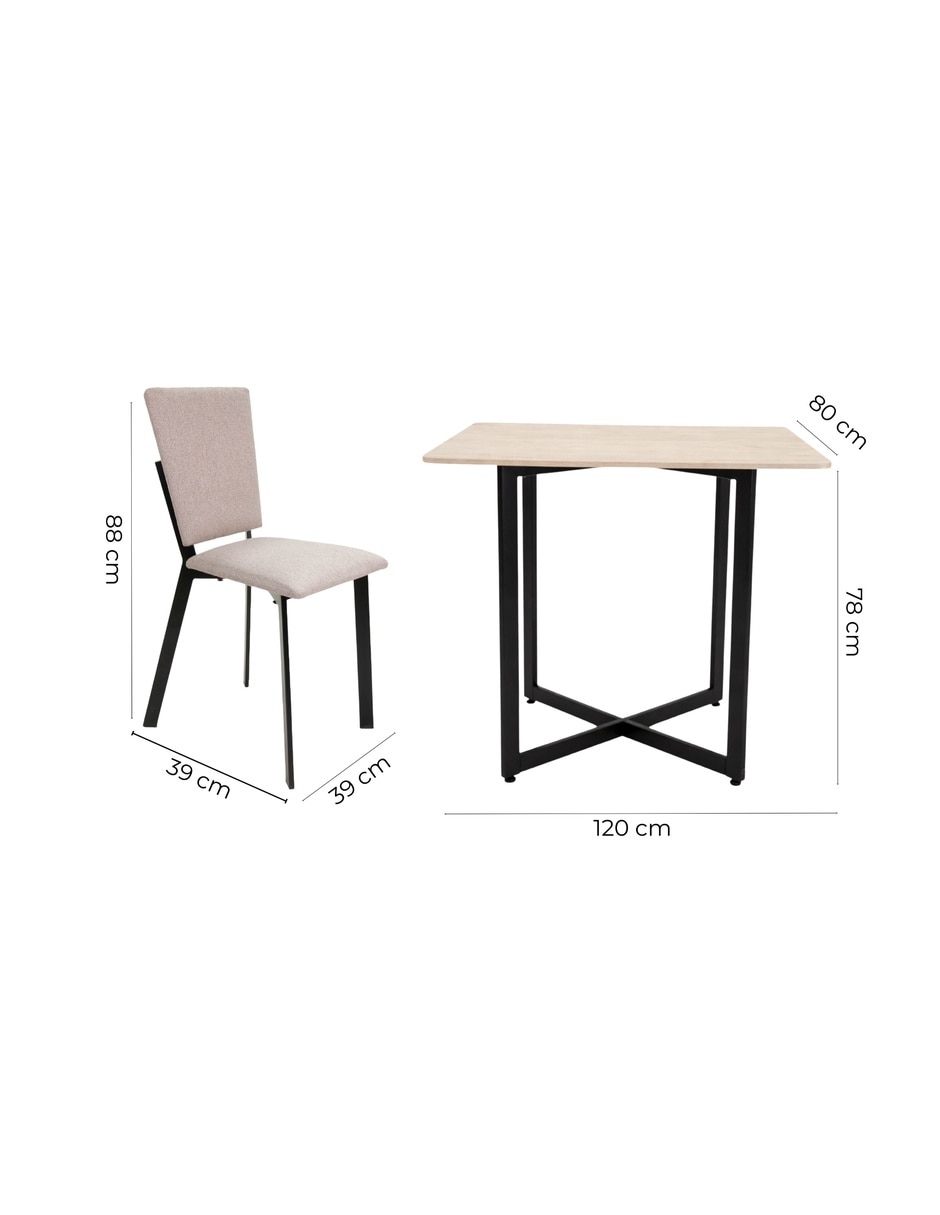 Comedor luxen Sochic para 6 personas