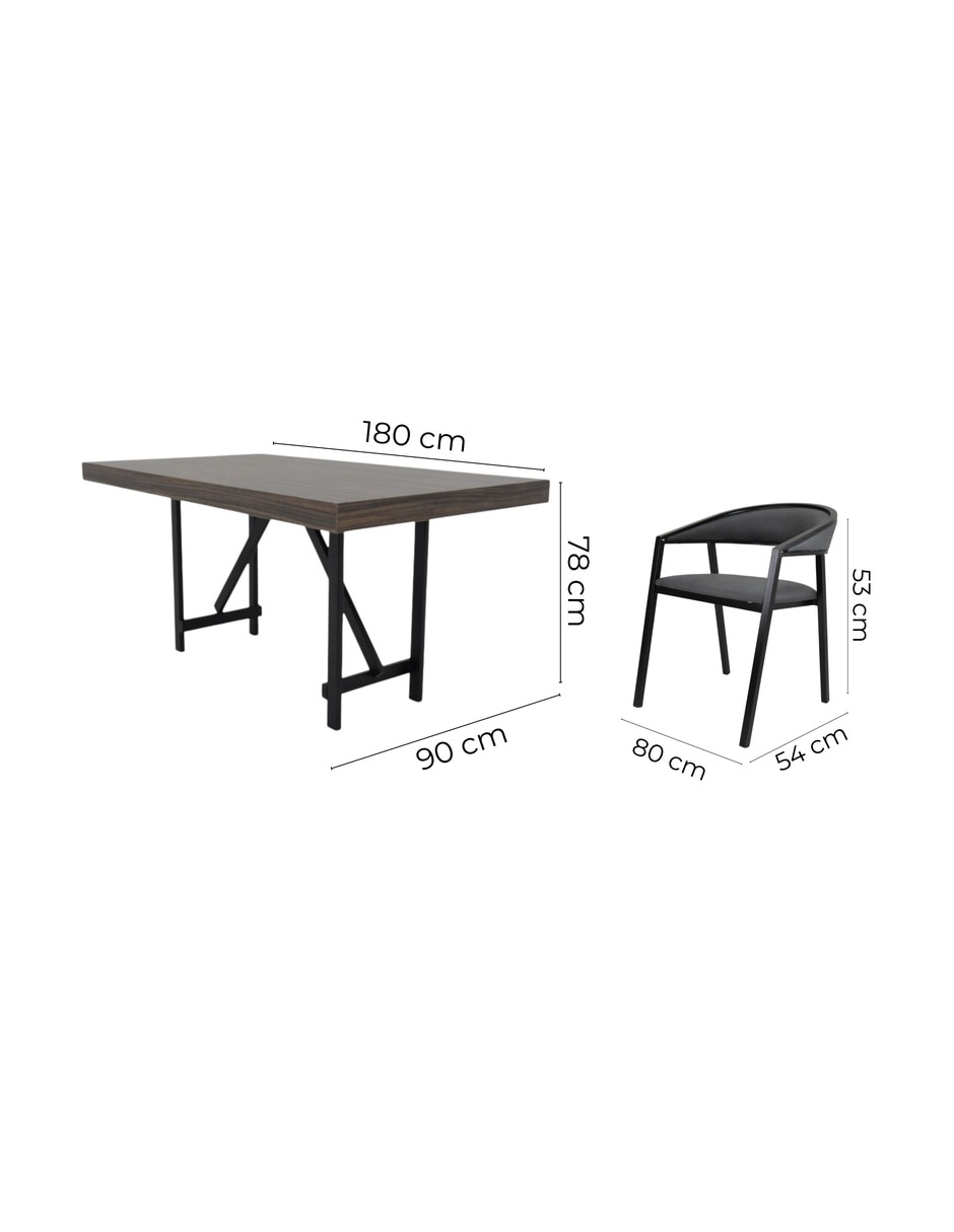 Comedor Sochic para 6 personas