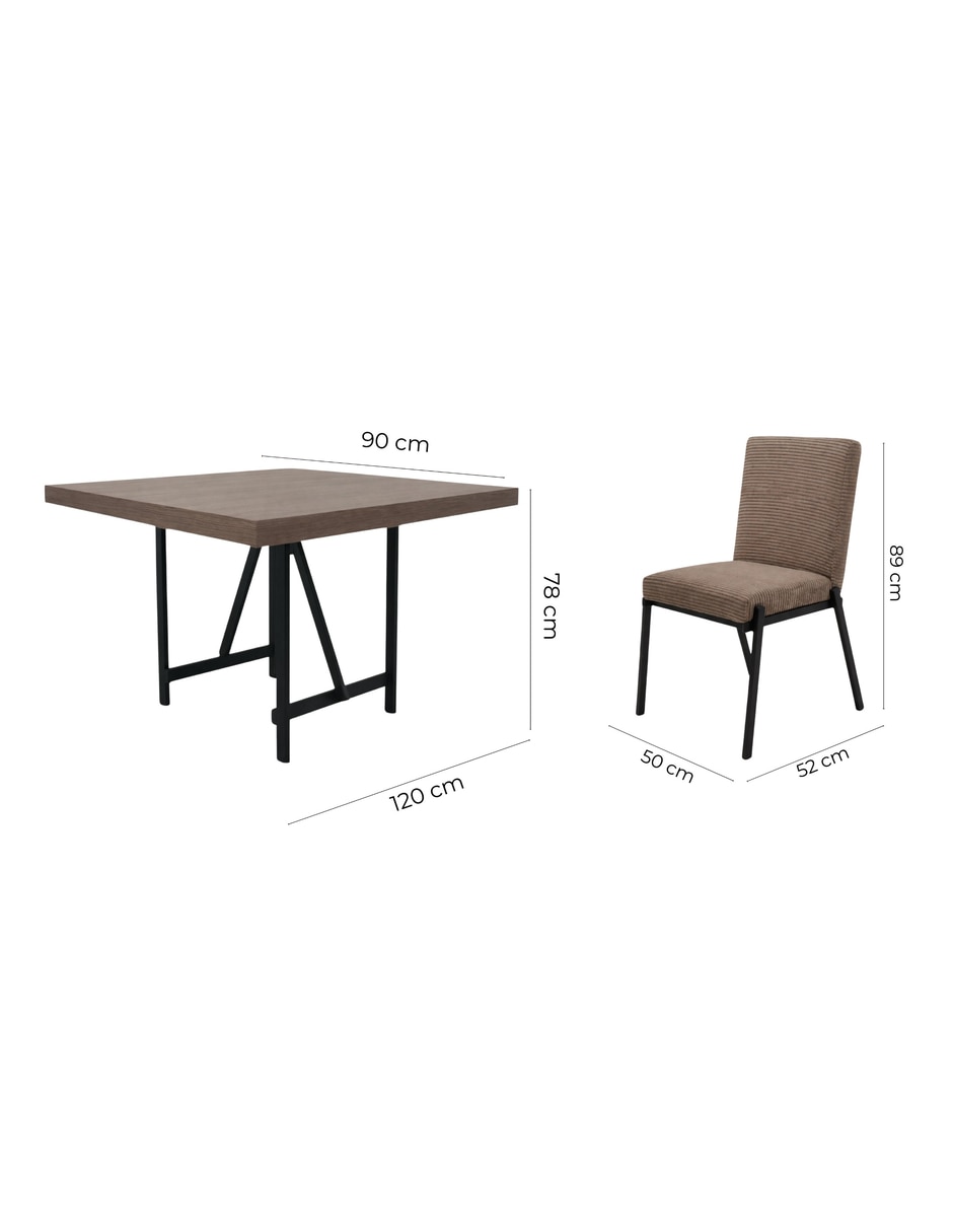 Comedor Zenta Sochic para 6 personas