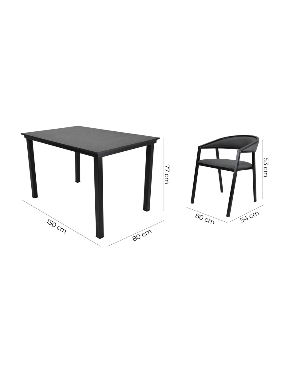 Comedor Zovi + Camila Sochic para 6 personas