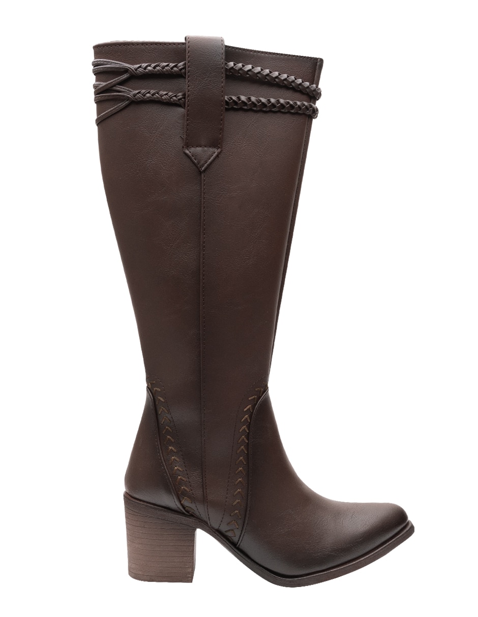 Bota abajo de la rodilla para mujer 5