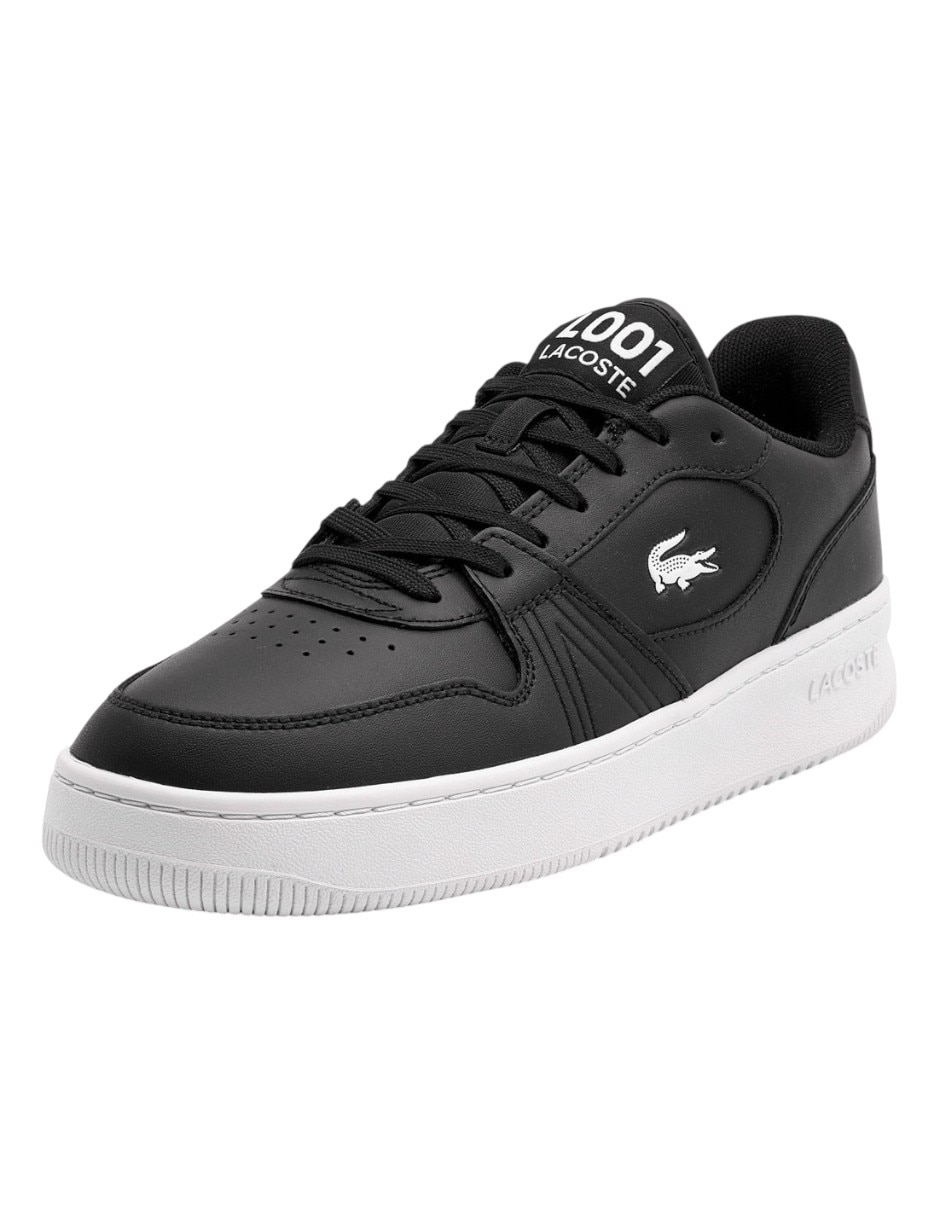 Tenis de piel lacoste l001 set para hombre