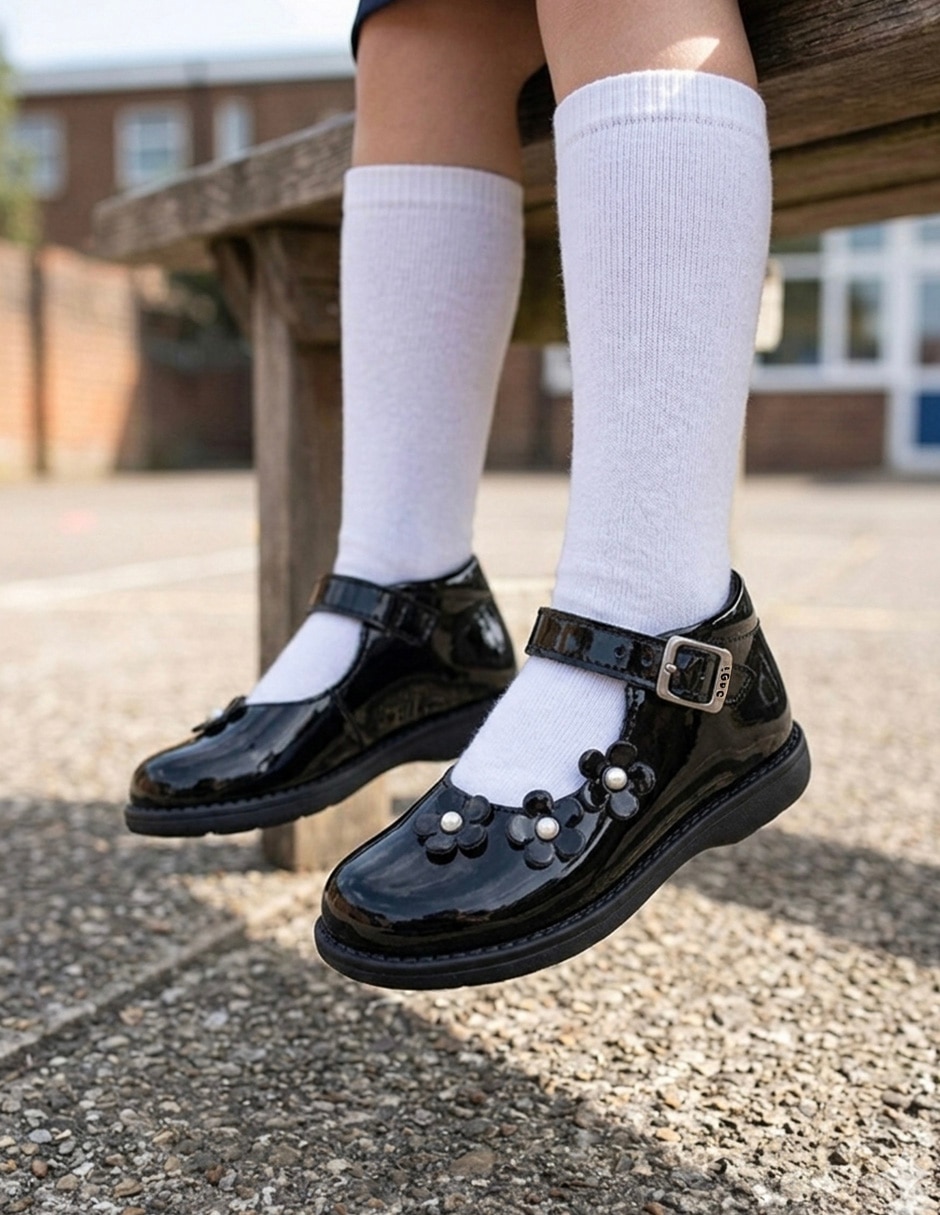 Zapato Dogi Back To School de Charol para Niña