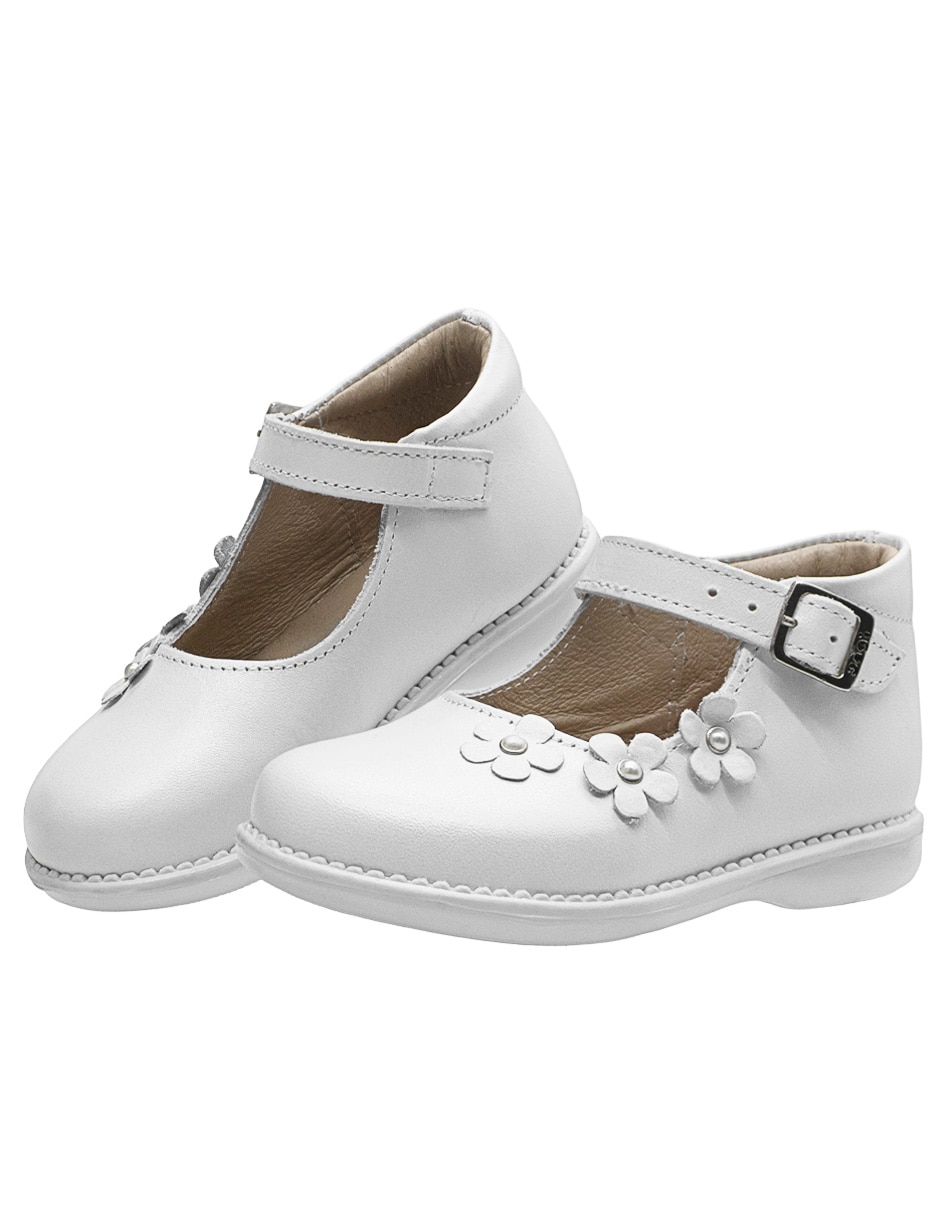 Zapato Ceremonia de Piel para Niña 6