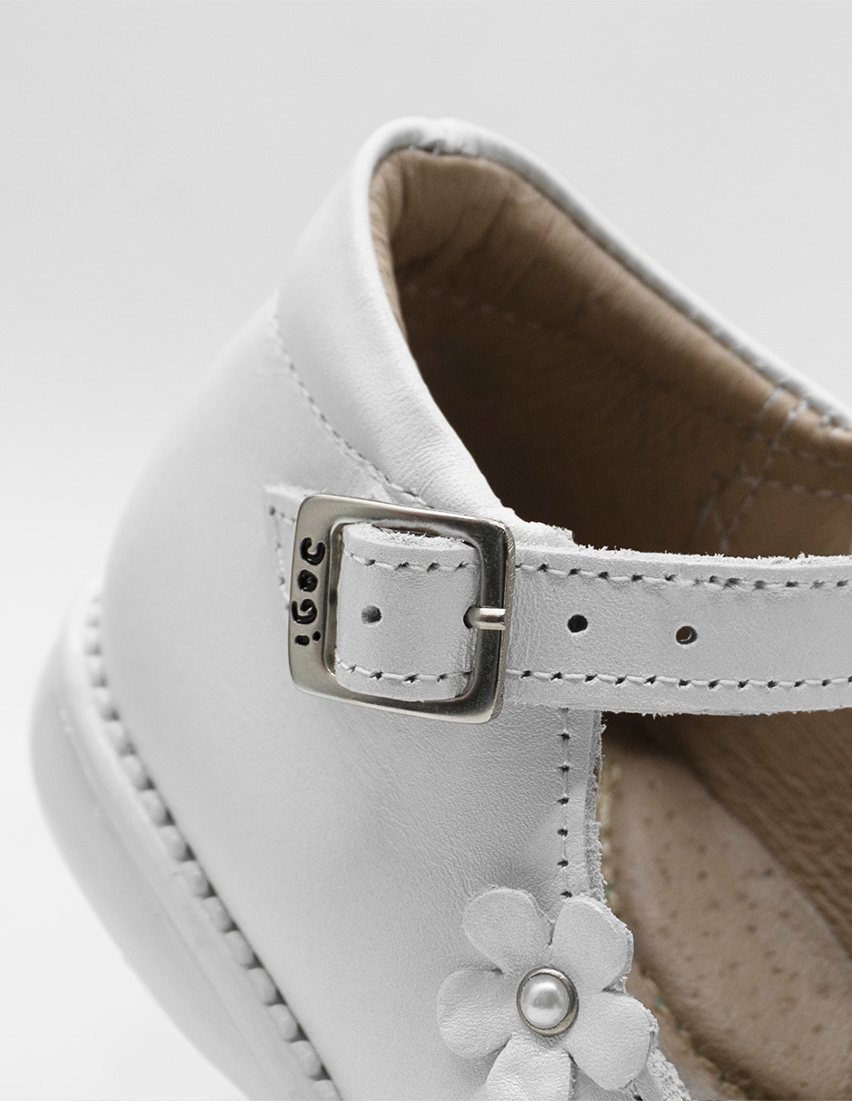 Zapato Ceremonia de Piel para Niña 8