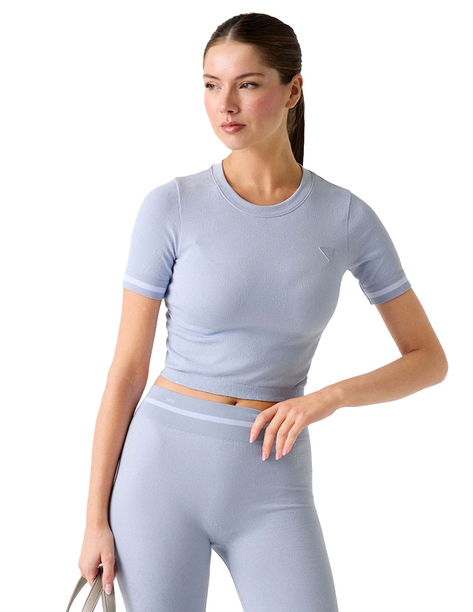 Top guess cuello redondo escote redondo tirante sin tirantes