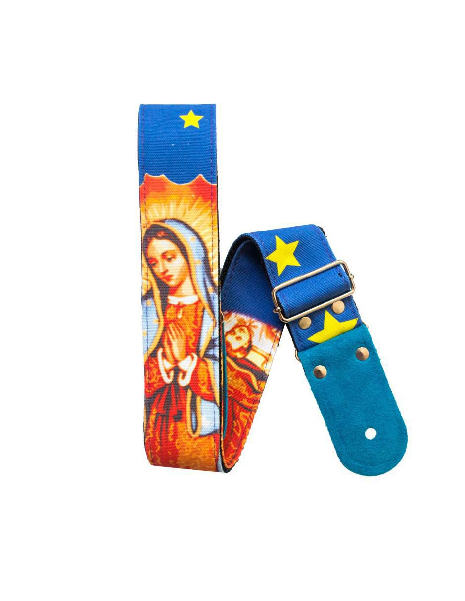 Correa para guitarra o bajo Virgen