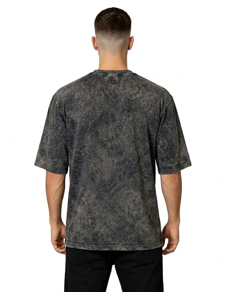 Playera John Leopard cuello redondo para hombre