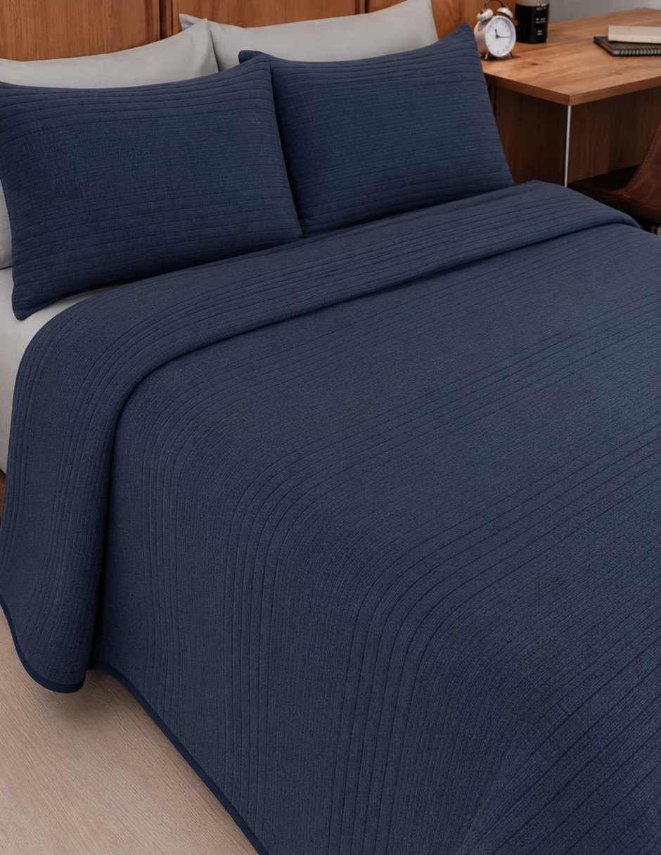 Set de colcha vianney set de colcha tipo jersey ultra soft premium ...