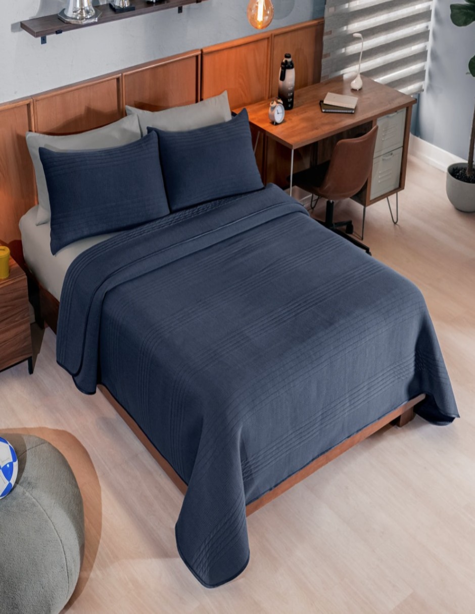 Set de colcha vianney set de colcha tipo jersey ultra soft premium