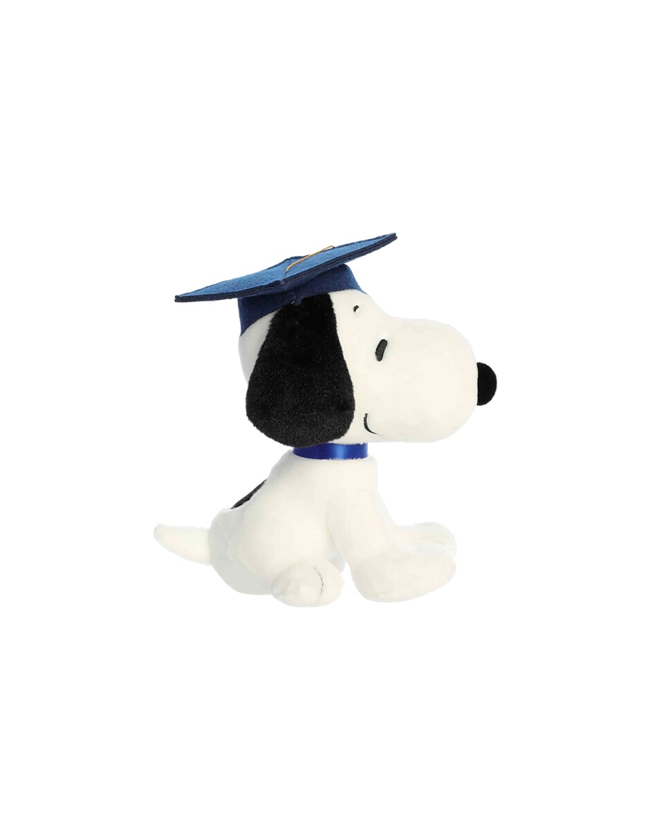 Peluche de Peanuts Aurora Snoopy Graduacion de 22 cm